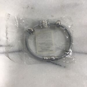 Henri Bendel Textured Leather Bracelet With Magnetic Closure